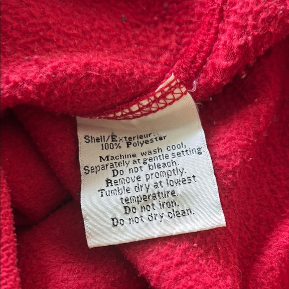 Vintage Red Sleeveless Vest - Picture 8 of 9